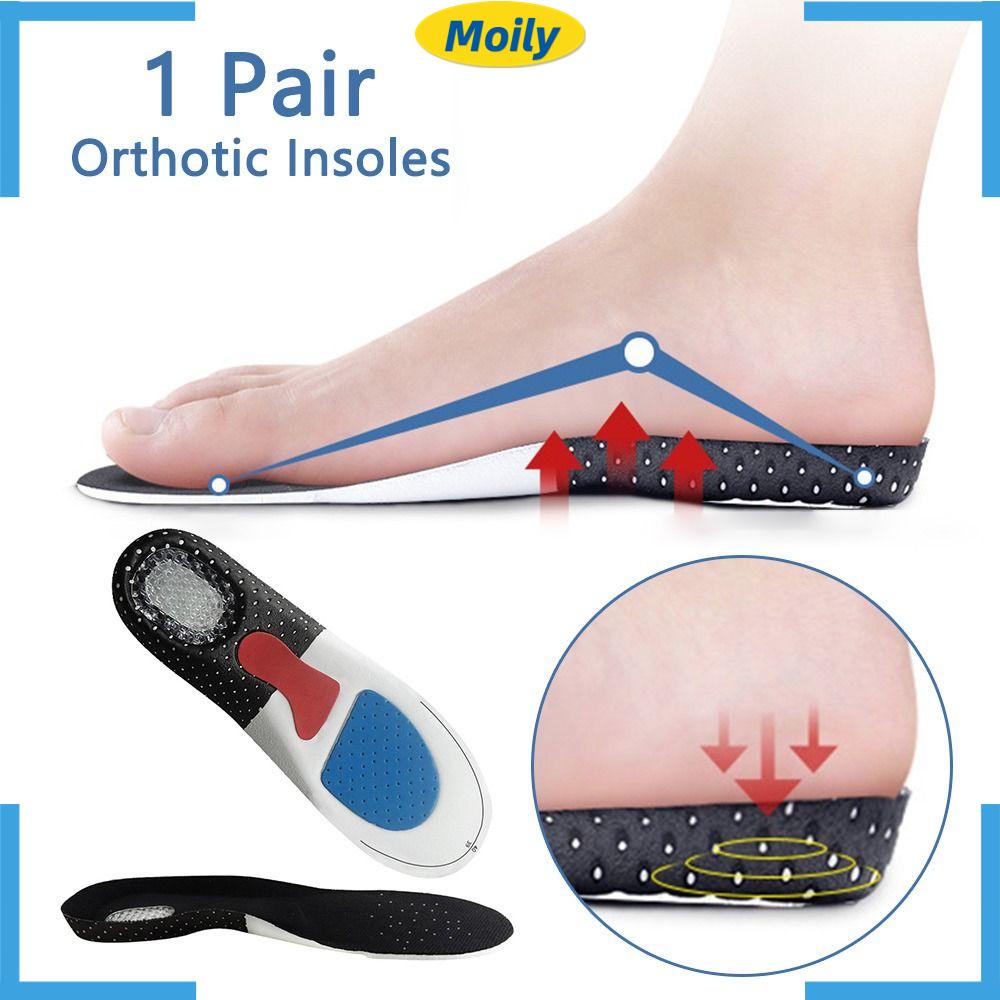 MOILYVN 1 Cặp Đế Lót Giày Chỉnh Hình Phẳng Cho Nam Nữ