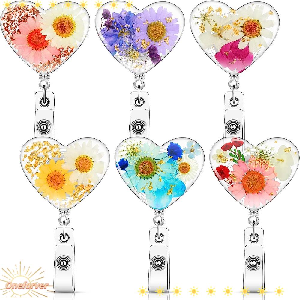 FOREVER Set 6 Giá Đỡ Móc Chìa Khóa Bằng ABS Có Thể Thu Gọn Siêu Bền Tiện Dụng Cho Y Tá /