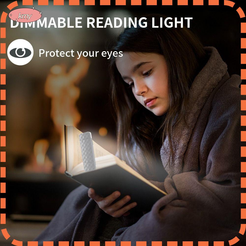 KRNY Đèn LED Đọc Sách Bảo Vệ Mắt Sạc Cổng USB Có Kẹp Tiện Dụng