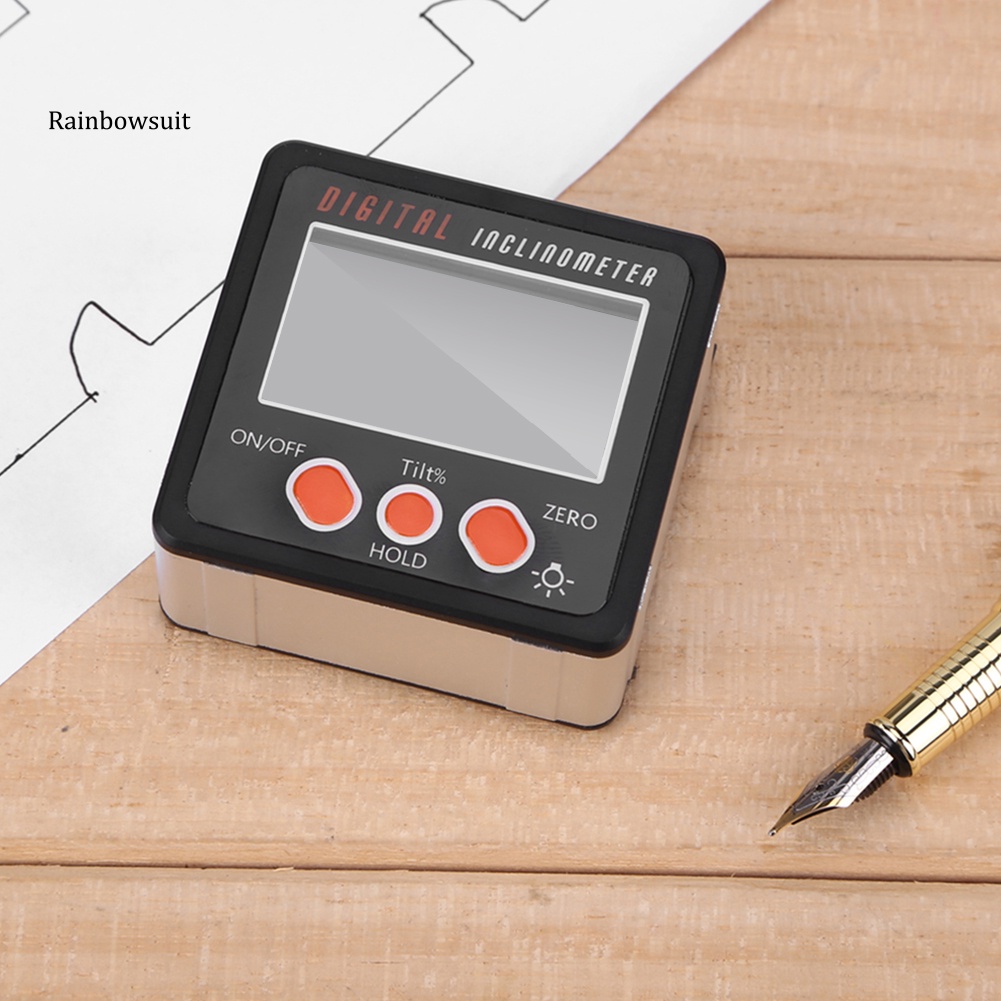 [RB] Thước Đo Góc Kỹ Thuật Số Đế Nam Châm Chính Xác