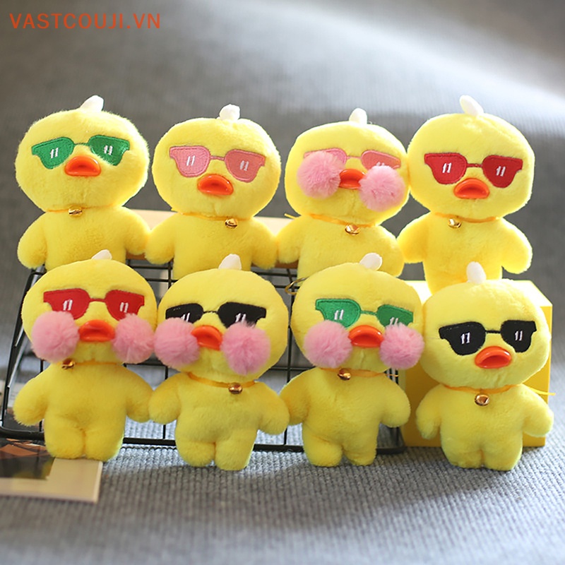 1 Móc Khóa Hình Vịt Nhồi Bông Đáng Yêu