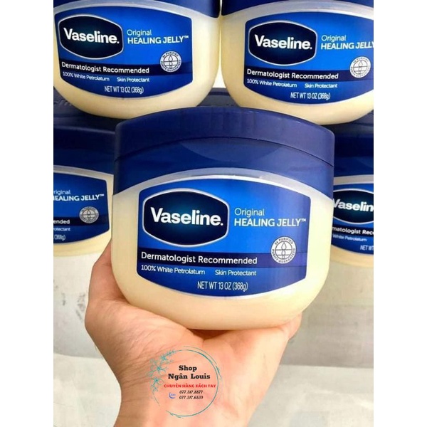 SÁP DƯỠNG ẨM VASELINE HỦ LỚN 368g / 450ml