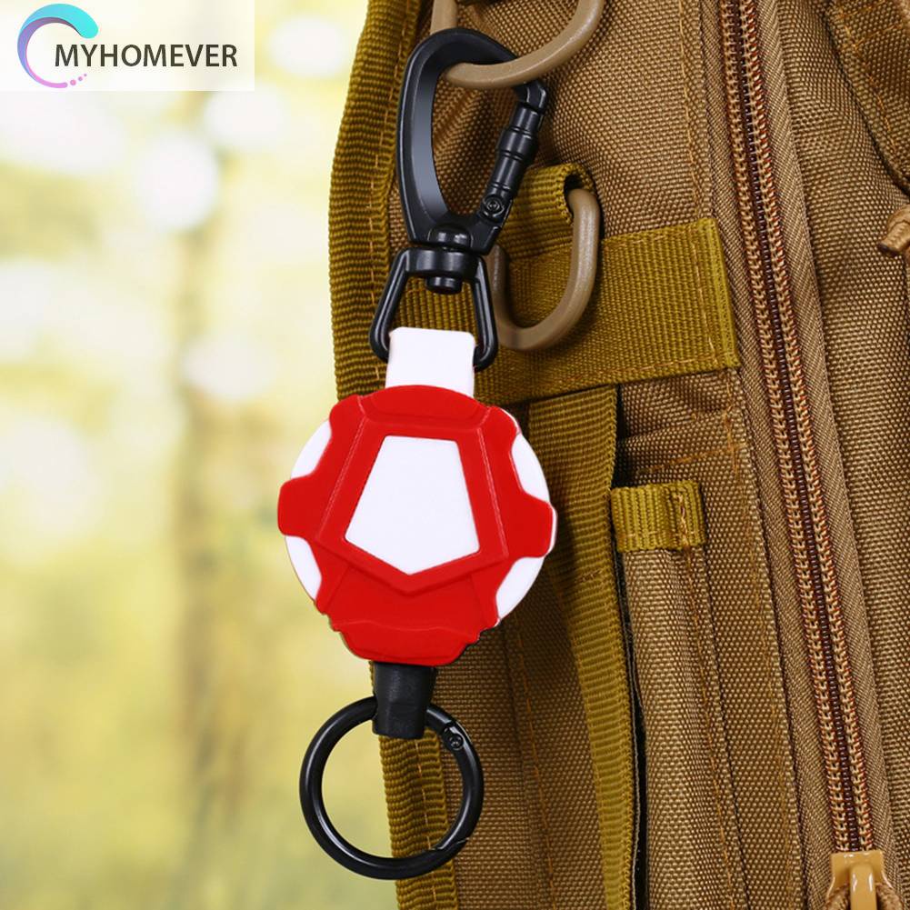 Dây Móc Chìa Khóa Co Giãn Chống Thất Lạc Có Thể Thu Gọn Tiện Dụng Giá Đỡ