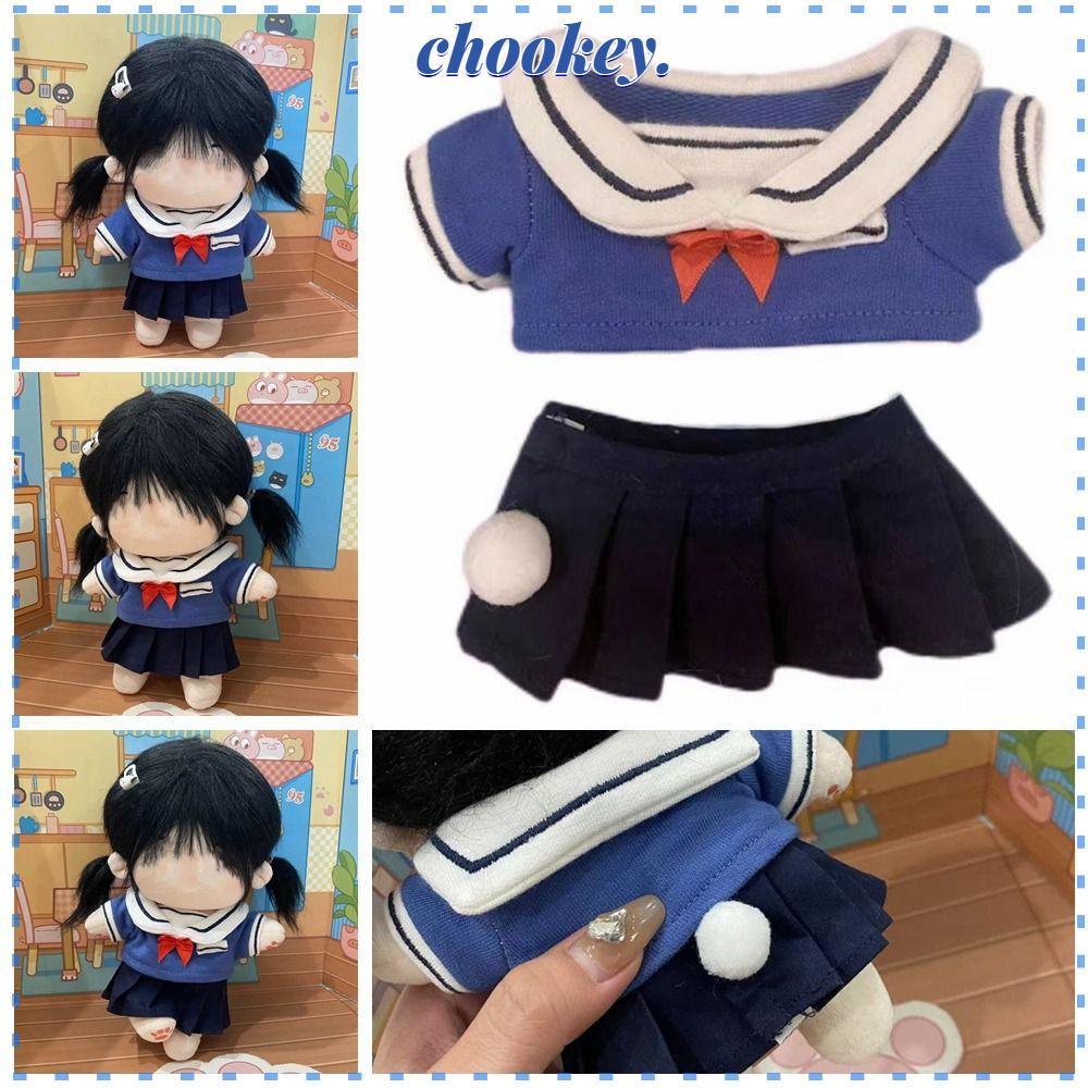 CHOOKEY Váy Đuôi Thỏ Thay Thế Cho Búp Bê 20cm