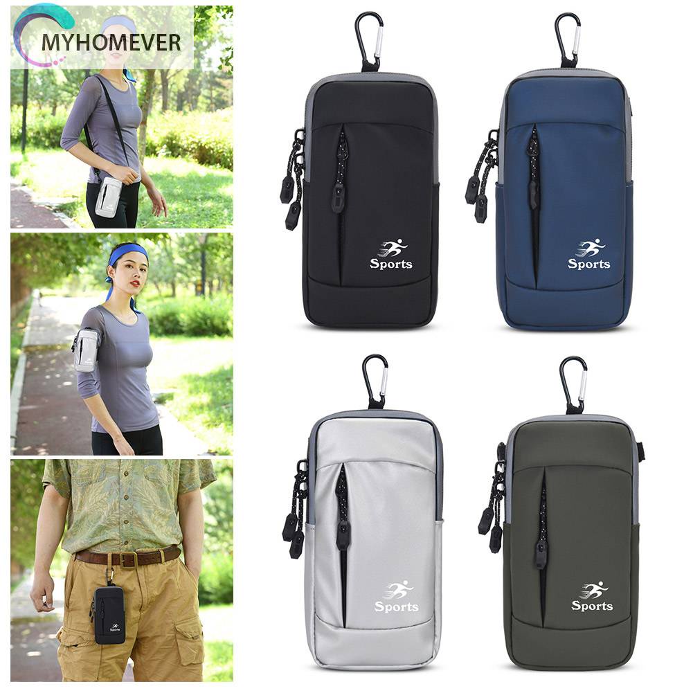 Túi Đeo Cánh Tay Bằng Da PU Co Giãn Chống Nước Chống Trộm Có Thể Điều Chỉnh