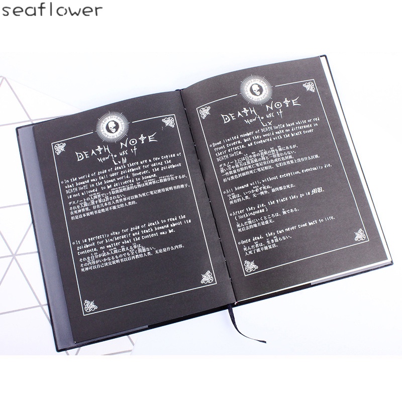 Sổ Tay Ghi Chú Họa Tiết Anime Death Note Cho Otaku Death Note FanDeath Note