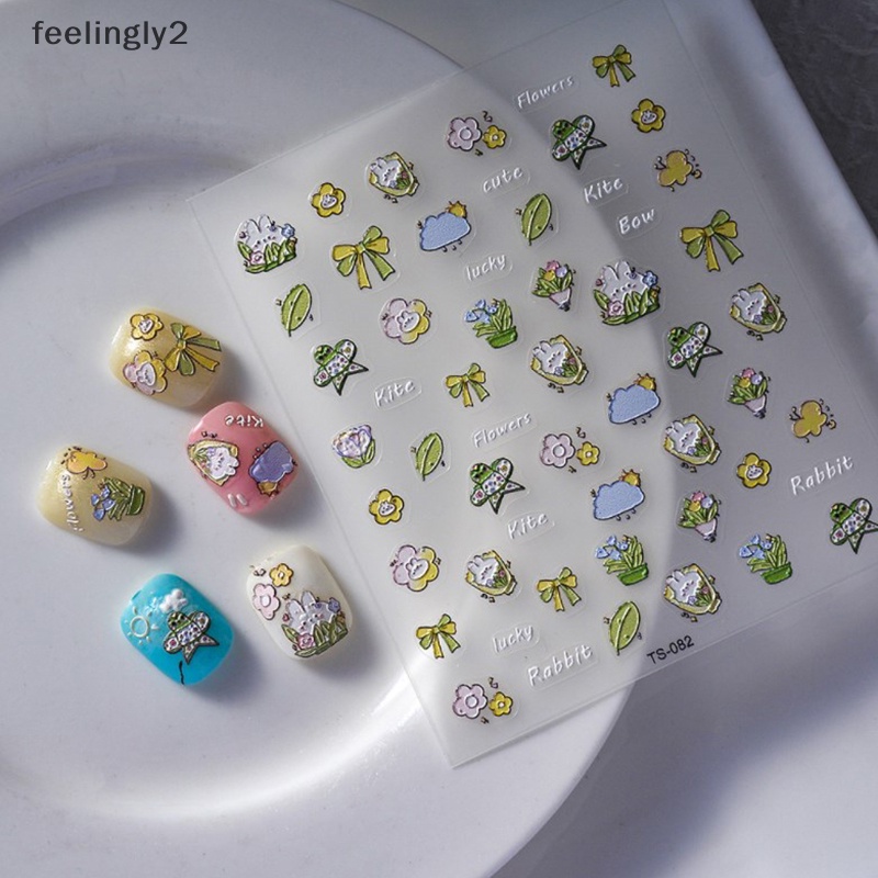 1 Tấm Hình Dán Trang Trí Móng Tay Phong Cách Bohemia