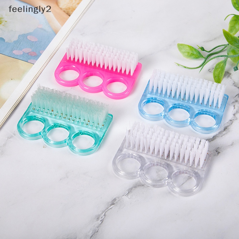 Cọ Nhựa Mềm Phủi Bụi Làm Sạch Móng Tay Nghệ Thuật