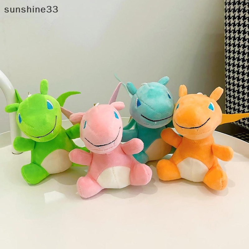 1 Móc Khóa Hình Khủng Long Nhồi Bông Hoạt Hình Đáng Yêu