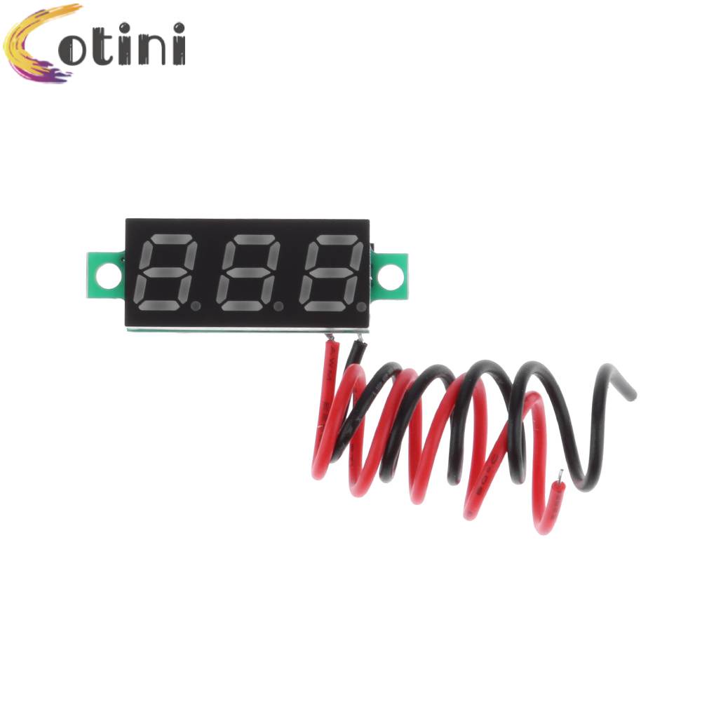 Vôn Kế Điện Tử Mini 0.28inch DC2.5-30V