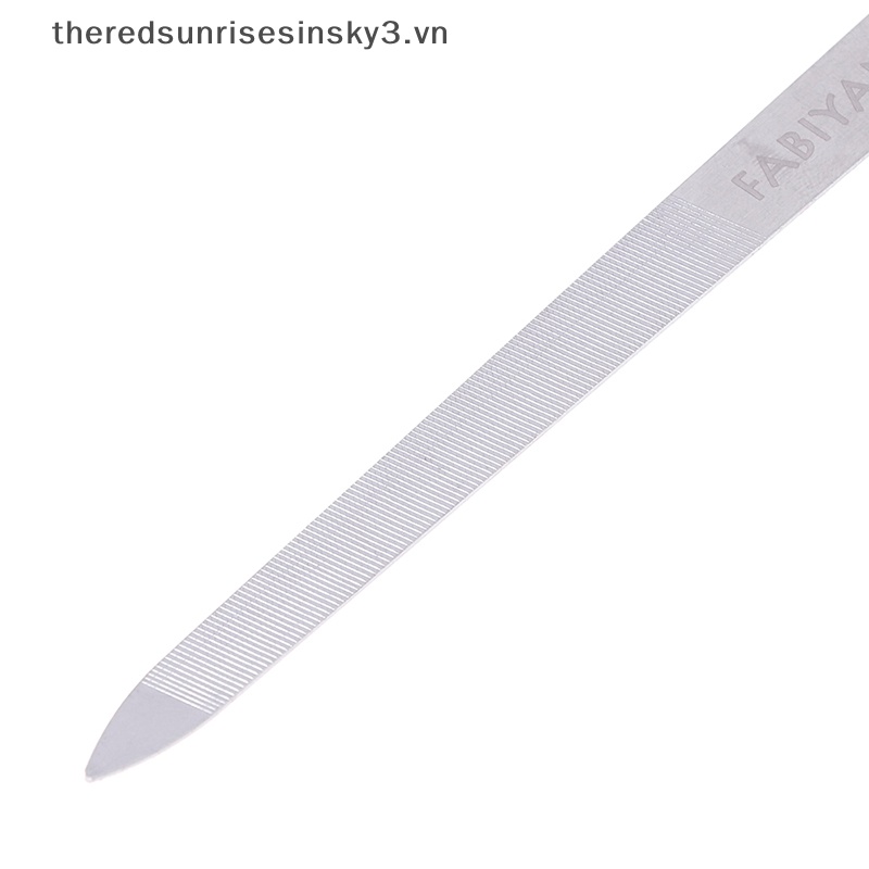 1 Cây Dũa Móng Tay Hai Mặt Bằng Thép Không Gỉ Thời Trang