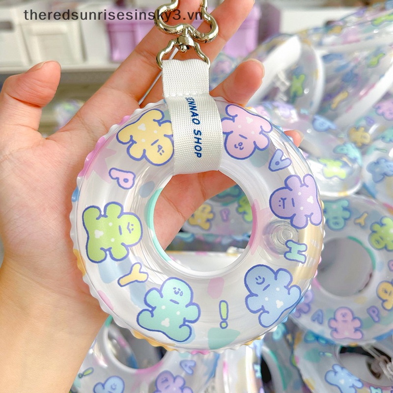 Móc Khóa Bơi Lội Mini Họa Tiết Hoạt Hình Dễ Thương Vui Nhộn