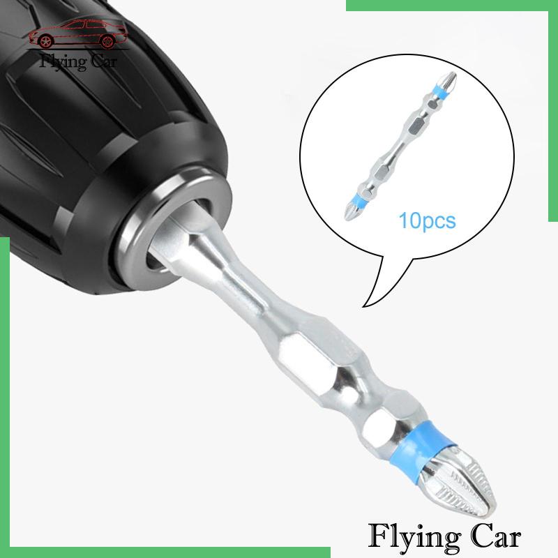 Set 10 Mũi Khoan Điện Lục Giác Chữ Thập Chuyên Dụng Sửa Chữa Vật Dụng Cho Thợ Điện