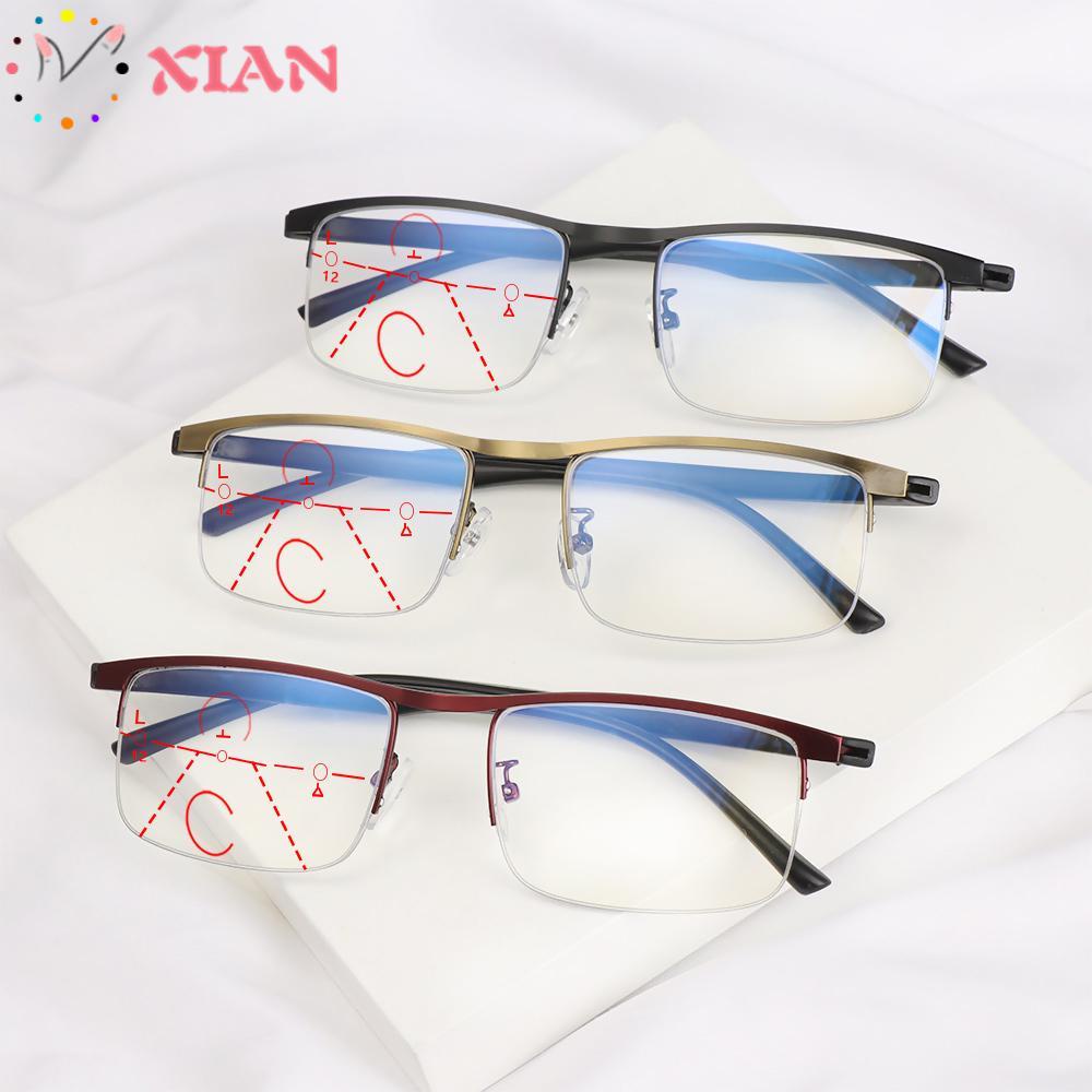 XIANTIN Kính Đọc Sách Chống Tia Bức Xạ Ánh Sáng Xanh Phong Cách Cổ Điển