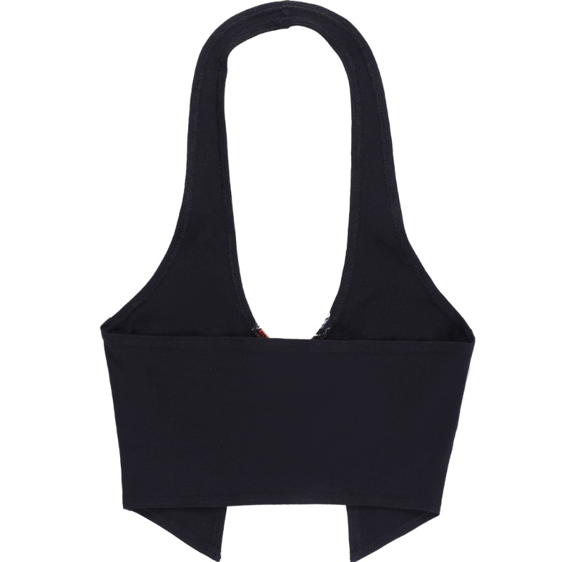 Áo Croptop Hai Dây Hở Lưng In Chữ Y2K Thời Trang Mùa Hè Quyến Rũ Cho Nữ