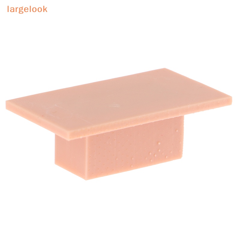 Mô Hình Bàn Ghế Ngồi Bằng Nhựa Không Màu Tỉ Lệ 1 / 64