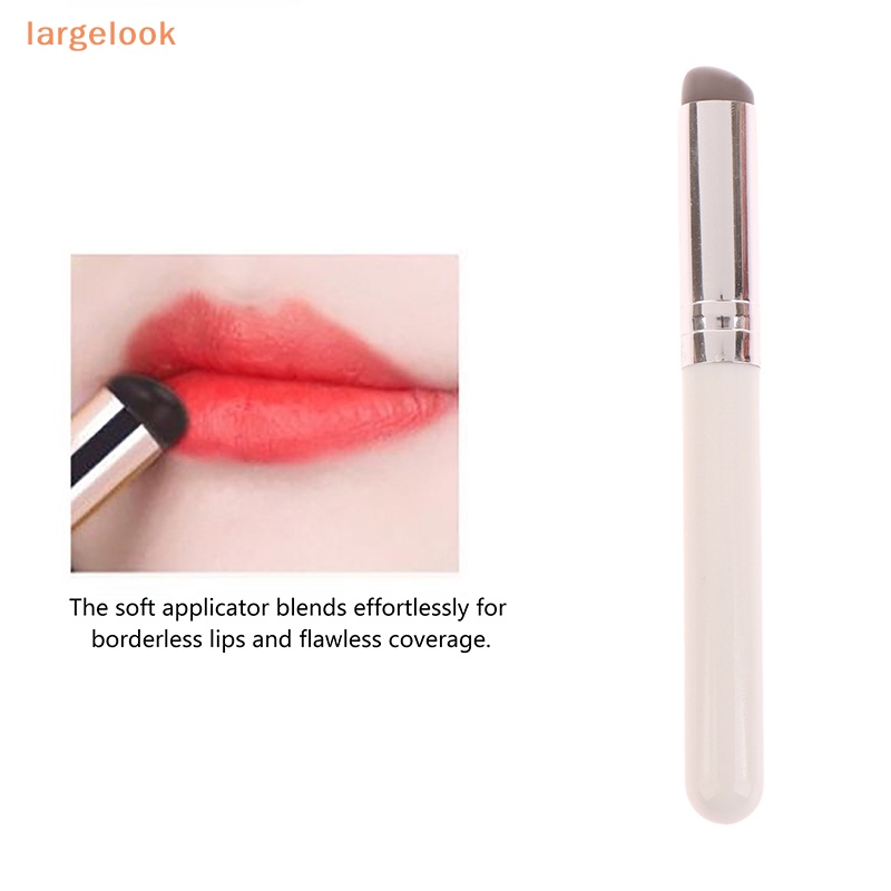 [Biglook] Cọ Trang Điểm Môi Đầu Tròn Bằng Silicon Mềm Nhỏ Gọn