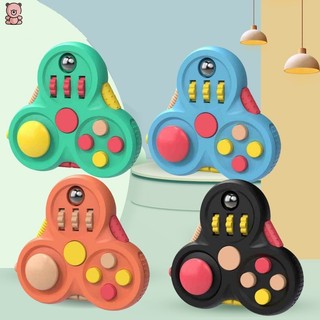 Con quay đồ chơi fidget spinner hình đậu ma thuật giúp giảm stress cho trẻ em / người lớn jp3vn