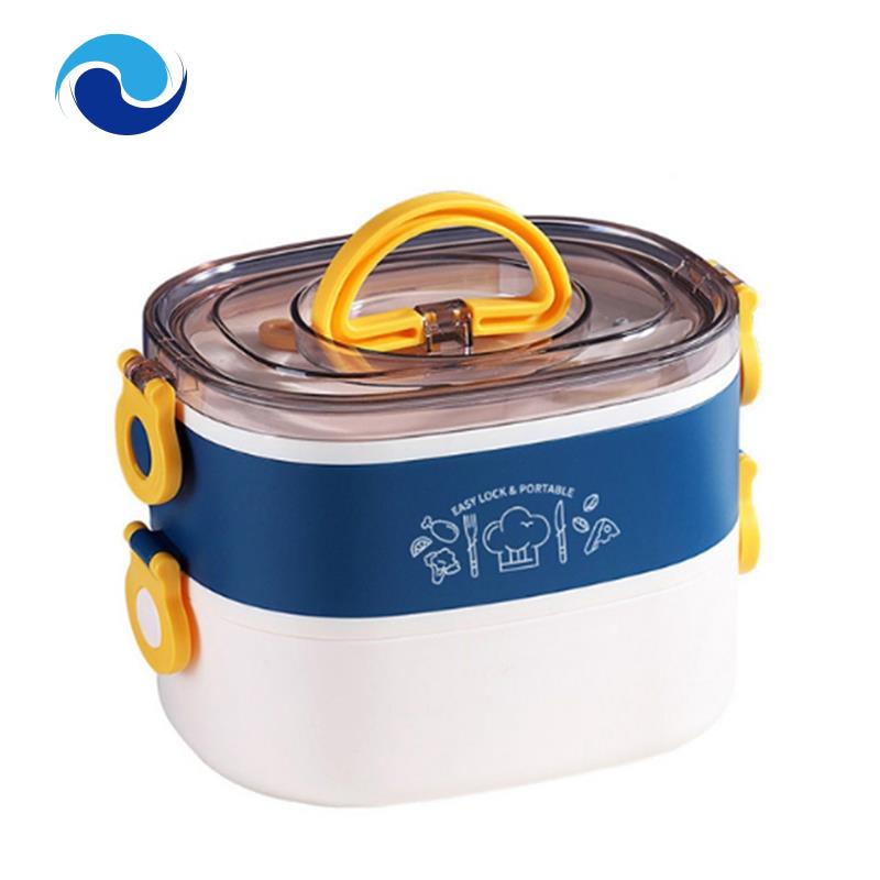 Hộp cơm Bằng Nhựa Có Thể Hấp Thụ Được Kiểu Dáng Dễ Thương