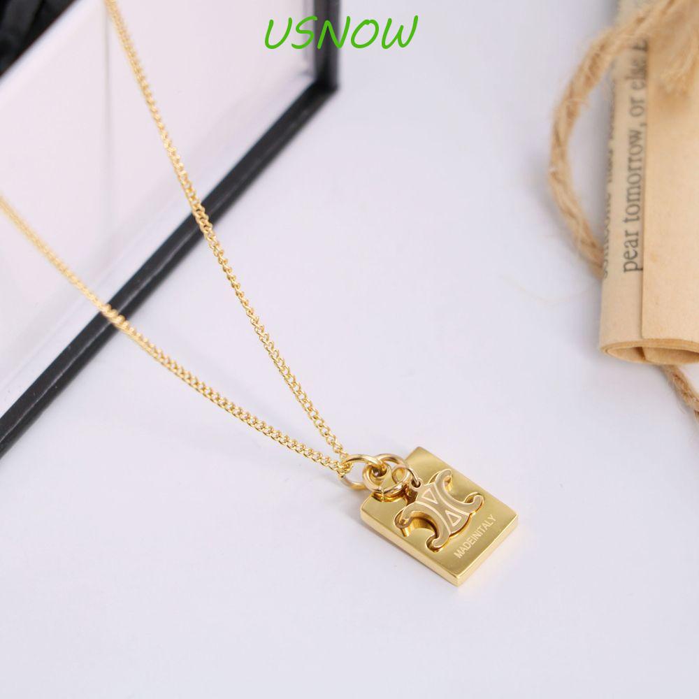 USNOW Vòng cổ Phong Cách Retro Thời Trang Hàn Quốc Cho Nữ