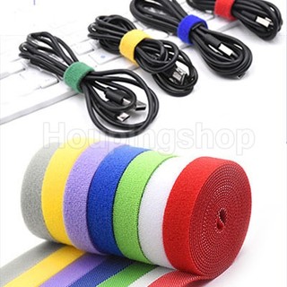 Cuộn 2m dây băng dán cố định dây cáp tiện lợi