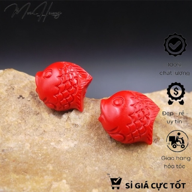 Charm chu sa hình cá - KL148