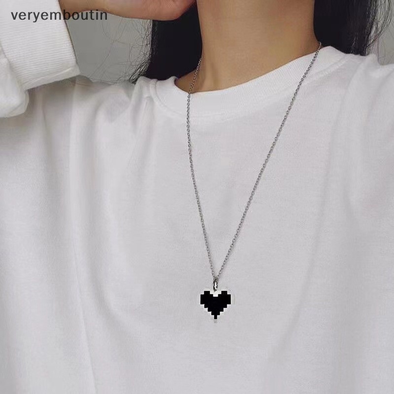 Vòng Cổ Choker Mặt Trái Tim Thời Trang Dành Cho Nữ