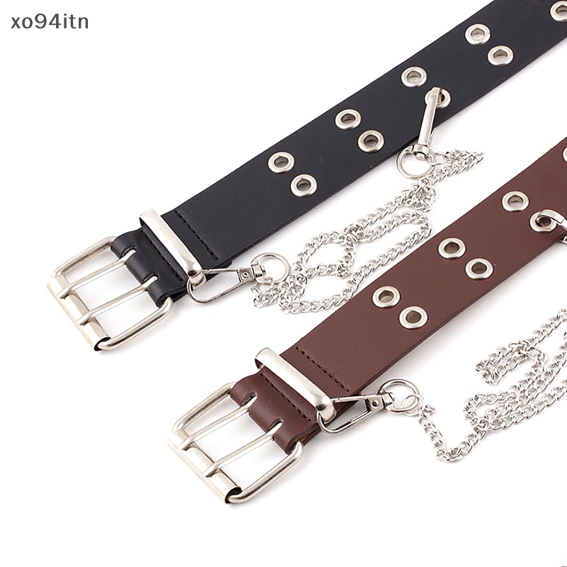 Thắt Lưng Khóa Xích Phong Cách Punk Hip hop Đa Năng Thời Trang Cho Nữ