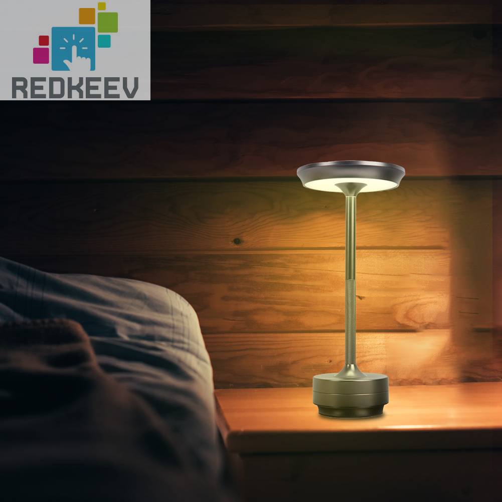 Đèn LED Để Bàn Bảo Vệ Mắt Tiết Kiệm Năng Lượng Phong Cách Retro Dành Cho Khách Sạn Quán Cà P