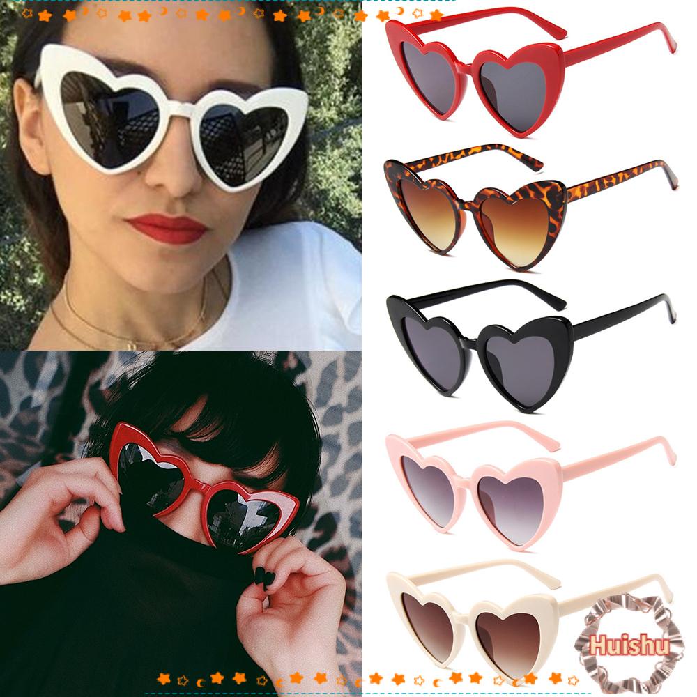 HS Kính Mát Gọng Trái Tim Thời Trang