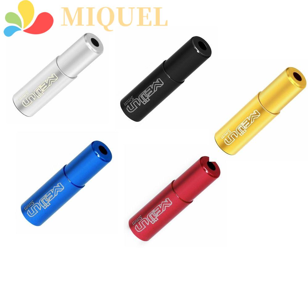 MIQUEL Set 10 Vỏ Bọc Dây Cáp Xe Đạp Bằng Nhôm Gọn Nhẹ Chống Bụi 4mm / 5mm