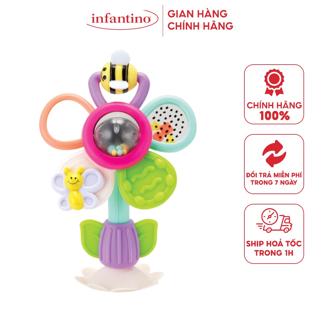 Đồ chơi hình hoa cho bé INFANTNO FunFlower, đồ chơi cho trẻ chất liệu cao cấp an toàn