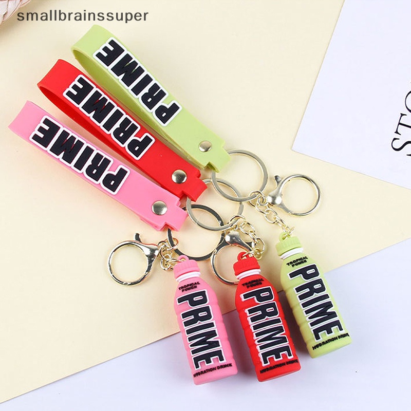 Móc Khóa Nhựa PVC Hình Bình Nước 3D Dễ Thương