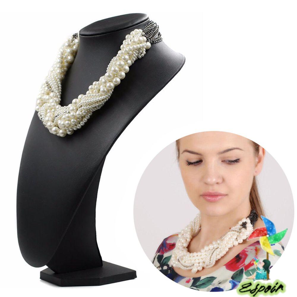 ESPO Vòng Cổ Choker Đính Đá Sang Trọng Cho Cô Dâu