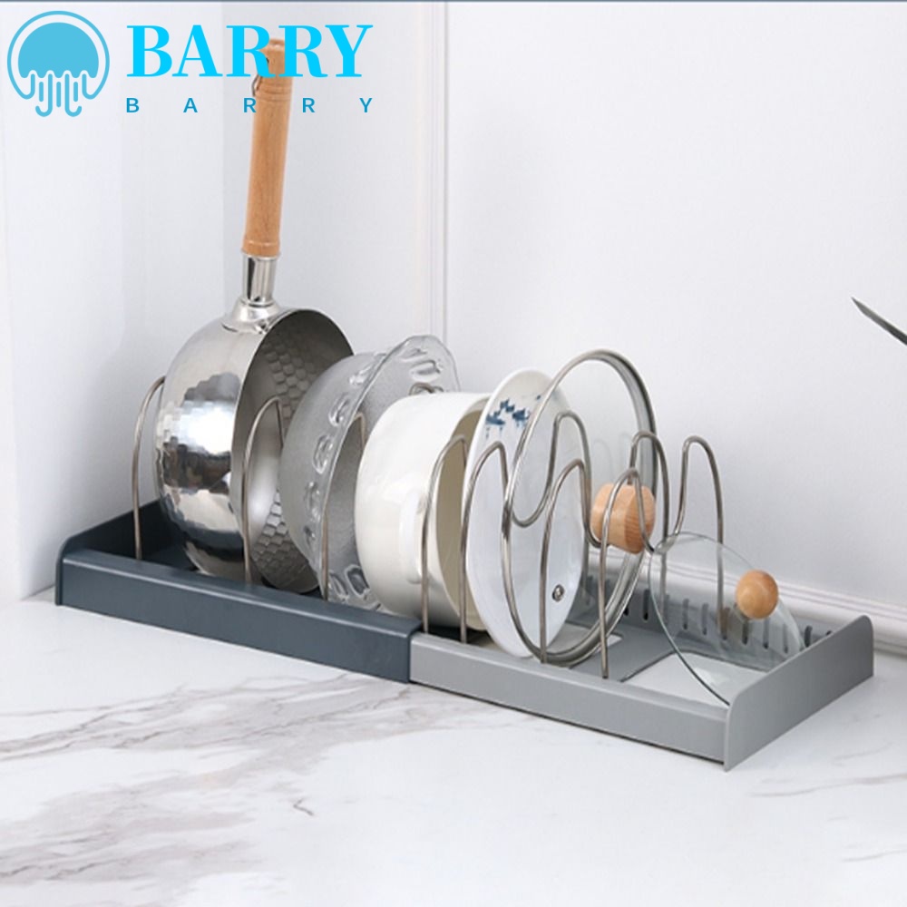 BARRY Giá Nhựa 7 Ngăn Đựng Đồ Dùng Nhà Bếp Ráo Nước Có Thể Thu Gọn