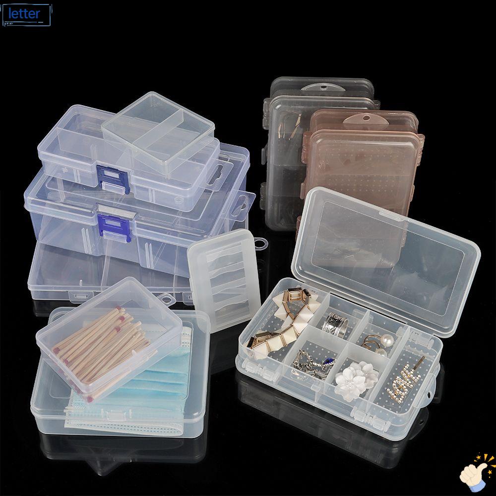 LET Hộp Đựng Dụng Cụ Câu Cá Hình Vuông Bằng Nhựa Trong Suốt