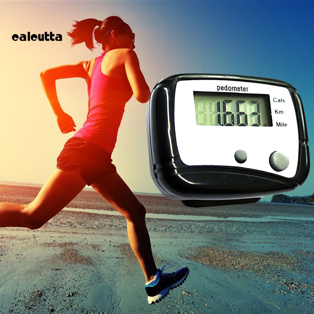 Máy Đếm Bước Đi Bộ Đếm Bước Chân Tiết Kiệm Pin Bằng ABS Đa Năng