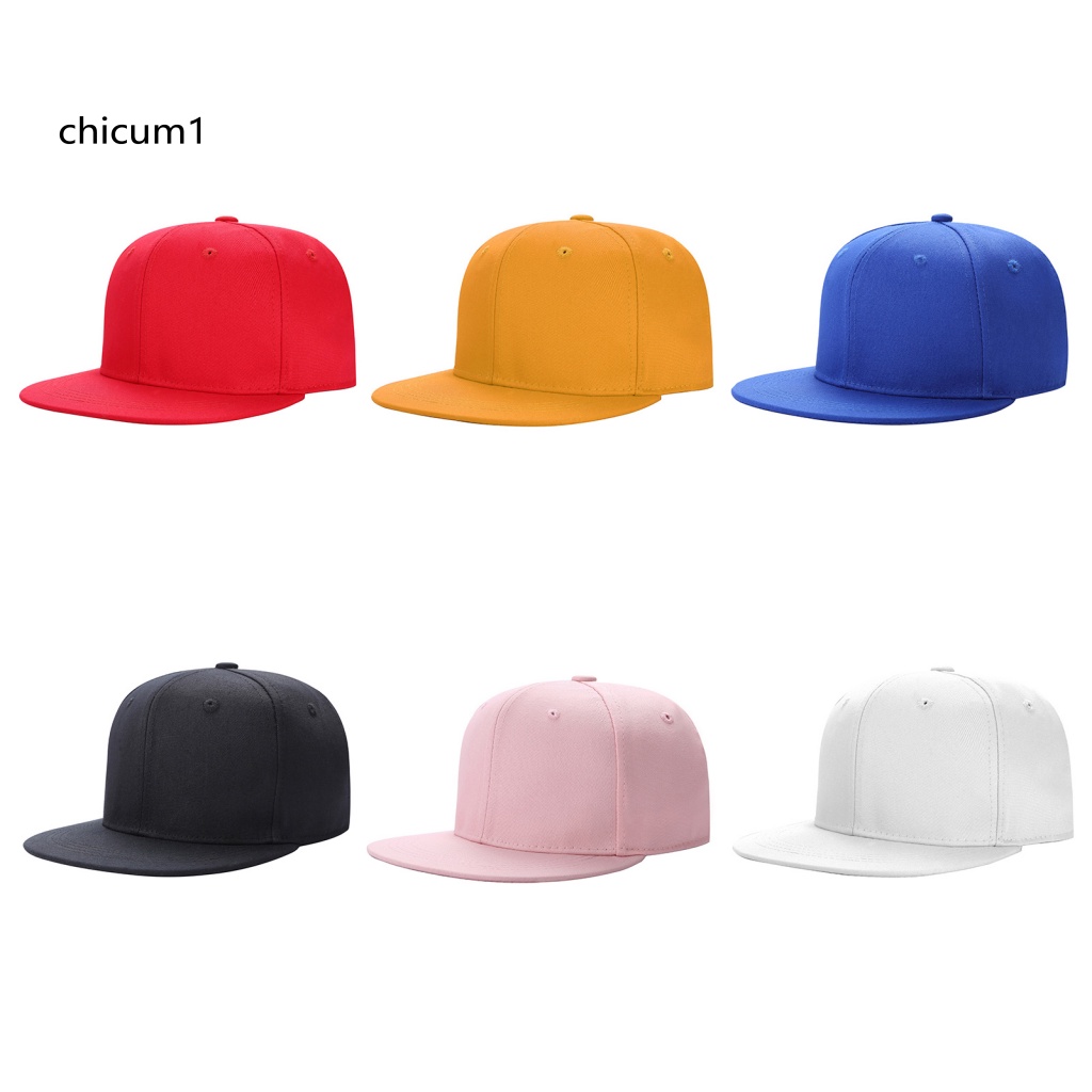 Mũ Lưỡi Trai CC Màu Sắc Đơn Giản Phong Cách Hip hop Cho Nam