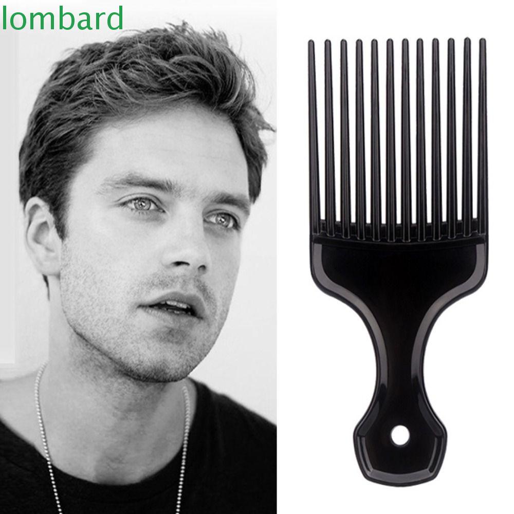 Lược Chải Tóc Răng Rộng Bằng Nhựa Chống Tĩnh Điện Màu Đen Cho Nam / Nữ