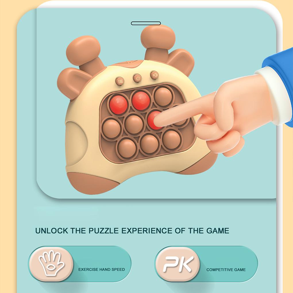 Đồ Chơi Bong Bóng Đẩy Giảm Căng Thẳng Vui Nhộn Cho Bé