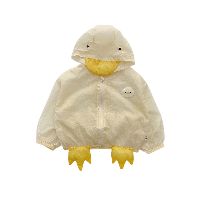 Áo Khoác Cardigan Mỏng Chống Nắng Họa Tiết Hoạt Hình Thời Trang Mùa Hè Cho Bé FW7E