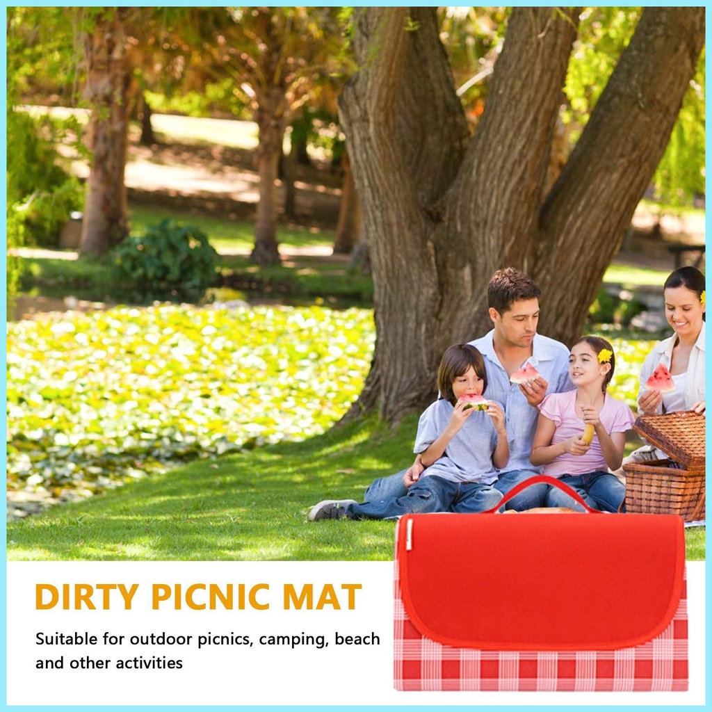 Thảm Trải Dày Dặn Chống Thấm Nước Có Thể Giặt Lại Tiện Dụng Mang Theo Du Lịch Dã Ngoại