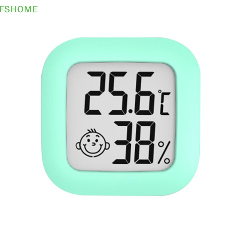 Nhiệt Kế Điện Tử Mini Màn Hình LCD Cảm Ứng Nhiệt Độ Và Độ Ẩm