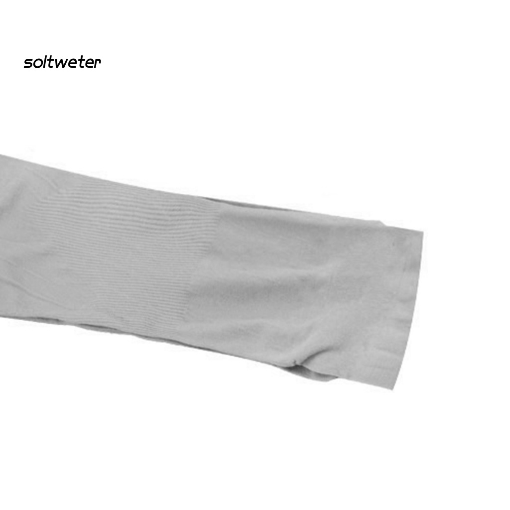 1 Đôi Găng Tay Chống Nắng / Tia UV Màu Trơn Ôm Dáng Tiện Dụng