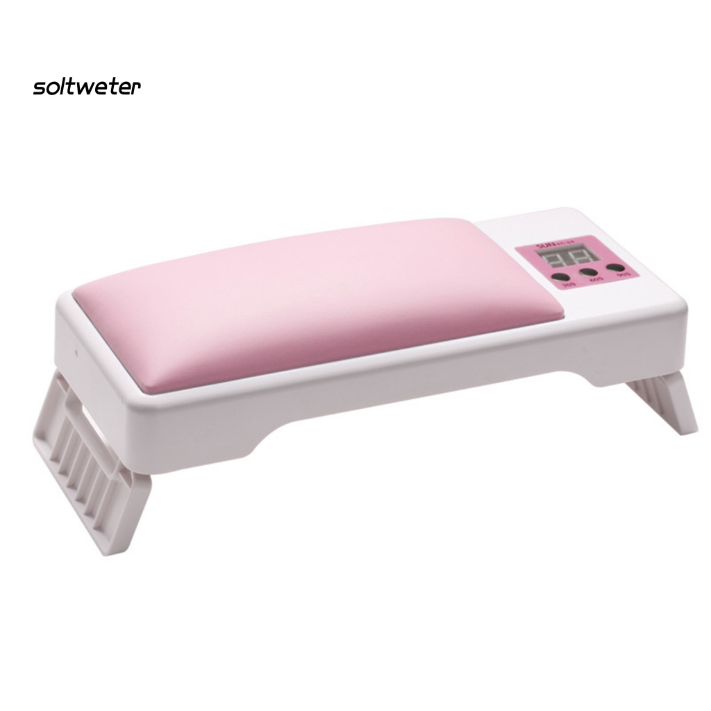 1 Bộ Đèn UV Hẹn Giờ Làm Khô Móng Nhanh Chóng Có Thể Gập Lại Màn Hình Kỹ Thuật Số Dùng Trong Nhà