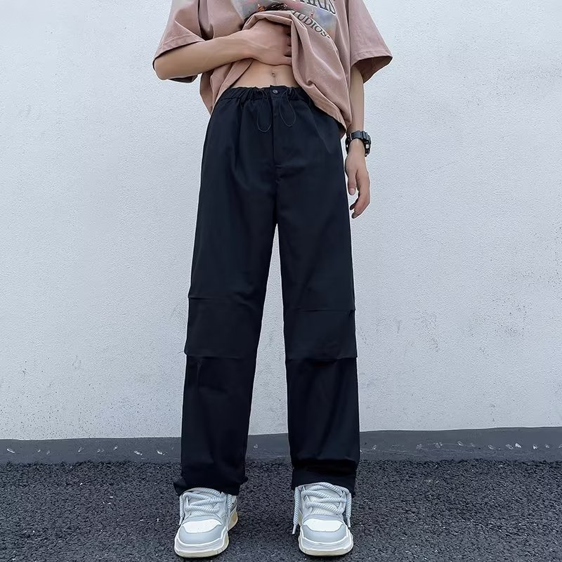 Quần Dài Ống Rộng Phong Cách Đường Phố Mỹ Cá Tính Cho Nam