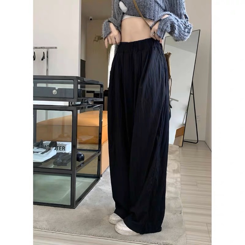 ] Quần Ống Đứng Vải Mềm Thoải Mái Dễ Mặc Mùa Hè