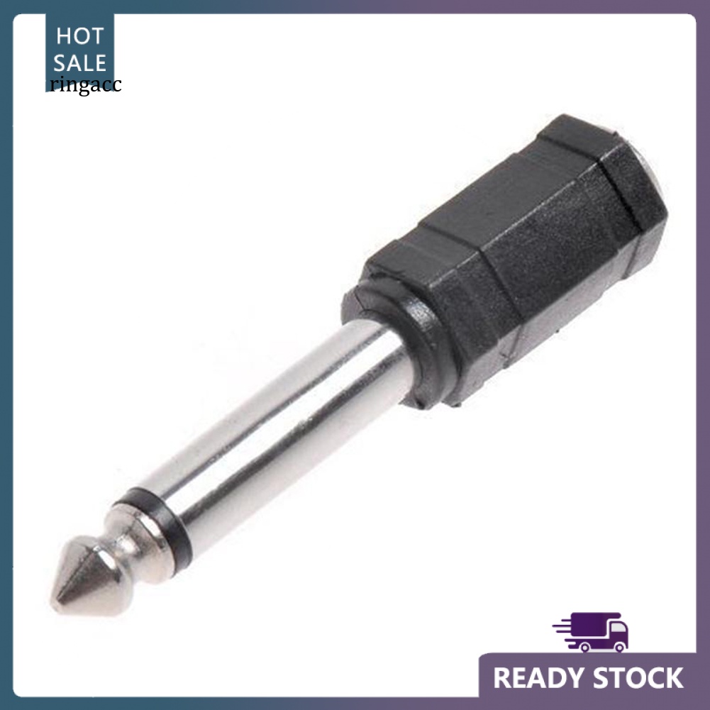 Giắc Chuyển Đổi Từ RGA 635mm 1 / 4 Inch Dual Track Sang 35mm Stereo