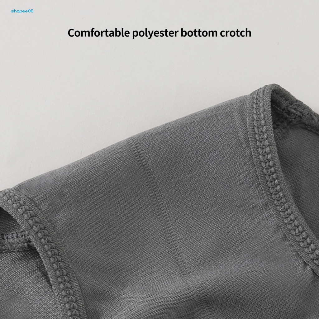 Quần Lót Nam Lưng Thấp Co Giãn Không Đường May In Chữ Quyến Rũ
