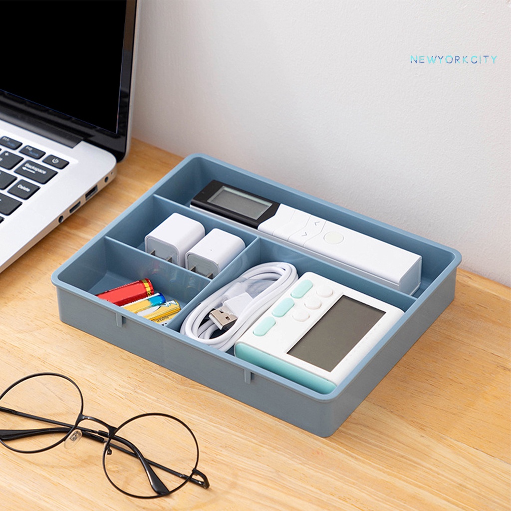 Khay Chia Ngăn Kéo 4 Ngăn Bằng PP Chống Bụi Tiện Dụng Cho Gia Đình / Văn Phòng